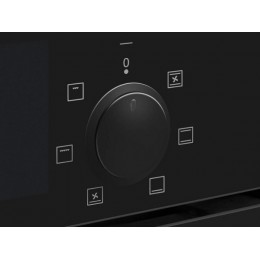 Духовой шкаф MEFERI MEO607BK 60 см, черный, 76 л, 6 режимов, A, SKU 29343