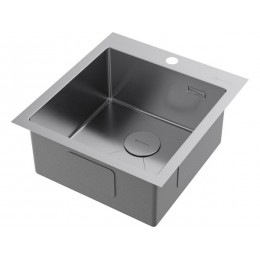 Мойка Omoikiri Akisame 46-IN 33945, нержавеющая сталь, 460x510x200 мм, для тумбы от 50 см
