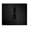 Варочная панель MAUNFELD MIHC604SF2BK: индукционная панель с встроенной вытяжкой