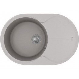 Мойка Florentina Лацио 780 грей, кварц, 1 чаша, 30448