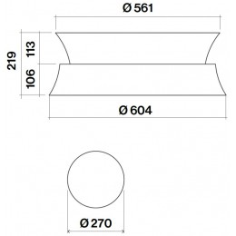 Вытяжка Falmec DAMA IS.60 White, SKU 10848, 60 см, 960 м3/ч, LED, 3 скорости