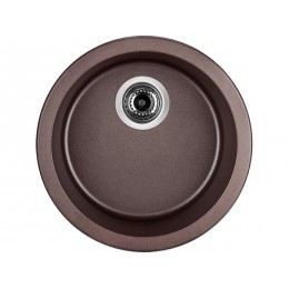 Мойка Longran Ultra ULS460 - 12348, гранит, Ø 460 мм, врезная, от 60 см