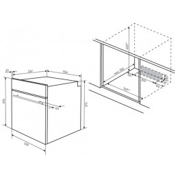 Духовой шкаф Kuppersberg HO 608 P BL Black