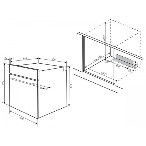Духовой шкаф Kuppersberg HO 608 P BL Black
