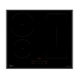 Варочная панель Midea MIH65787F 59 см, индукционная, черная, FlexZone, 7.4 кВт, SKU 25951