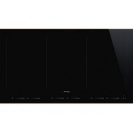 Варочная панель SMEG SIM6964R 90 см, черная, стеклокерамика, 6 зон, 28051