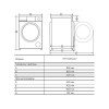 Стиральная машина MIDEA MF11712BS40/W - Эффективная стирка и современный дизайн