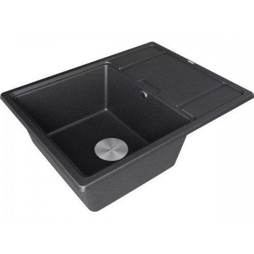 Мойка Paulmark Flugen 50-650 PM216550-BL из черного гранита - идеальное решение для вашей кухни
