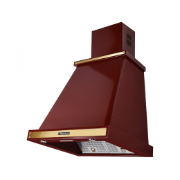 Вытяжка Kuppersberg T 669 BOR 60 см, 1200 м3/ч, бордовая, 5 скоростей, электронное управление, SKU 24254