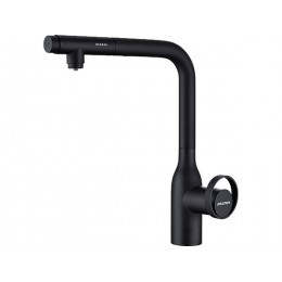 Смеситель Paulmark Urban Ur213104-AN (22755), однорычажный, антрацит, латунь, с вытяжным шлангом