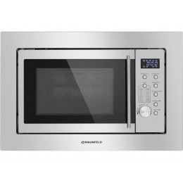 СВЧ-печь MAUNFELD XBMO202S 20л, 800Вт, встраиваемая, нерж. сталь, 9 режимов, гриль