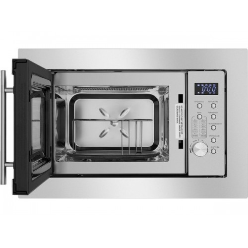 СВЧ-печь MAUNFELD XBMO202S - Встраиваемая микроволновая печь с грилем и сенсорным управлением