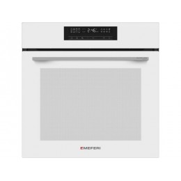 Духовой шкаф MEFERI MEO6016WH 60 см, 76 л, белый, сенсорное управление, 16 режимов, класс А, SKU 29356