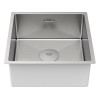 Мойка Paulmark Next 44 uni PM214444-BS из брашированной стали - стильное решение для кухни