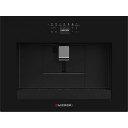 Кофемашина MEFERI MCM6010BK 60 см, черная, 19 бар, 10 чашек, 1400 Вт, SKU 29359