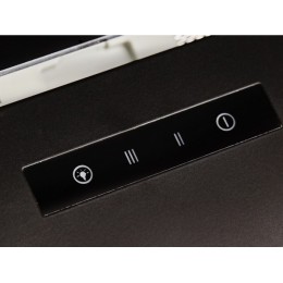 Вытяжка Jacky's JV BB684, полновстраиваемая, 52 см, черная, 450 м³/ч, Smart Touch Control, 51 дБ, SKU 20261