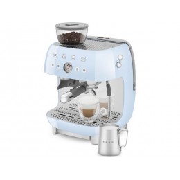 Кофемашина SMEG EGF03PBEU 27761, 15 Бар, 2,4 л, капучинатор, алюминий, нерж. сталь