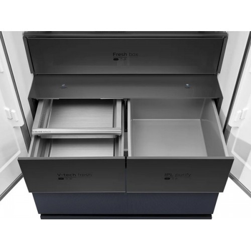 Холодильник MIDEA MDRF705BIE70 - Энергоэффективный и стильный холодильник с современными функциями