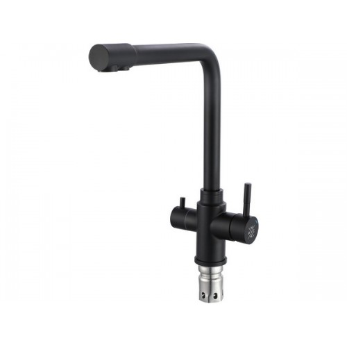 Смеситель Handmade SUS125BL-017F-015, черный