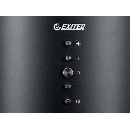 Вытяжка EXITEQ EX-1546 35 см черная, нержавеющая сталь, 1000 м3/ч, 44 дБ, SKU 35565