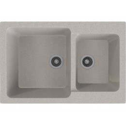 Мойка Gamma Stone GS-13 25969 1,5 чаши мрамор 775x505 мм