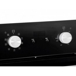 Духовой шкаф EXITEQ EXO-303, 60 см, 69 л, чёрный, механическое управление, гриль, конвекция, A класc, SKU 7969