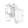 Винный шкаф Liebherr EWTgb 2383-26 001 Vinidor - Встраиваемый холодильник для вина с современным дизайном и высоким качеством хранения.