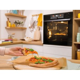 Духовой шкаф Gorenje BOS6737E06FBG, 60 см, черный, 77 л, A, IconLED