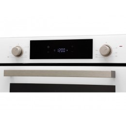 Духовой шкаф Jacky's JO EW7336, SKU 31273, 60 см, белое стекло, 72 л, 6 режимов, A класс.