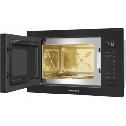 СВЧ-печь MEFERI MMO6028BK 28л, черная, 1450Вт, встраиваемая, сенсорная, 5 уровней мощности, SKU 29373
