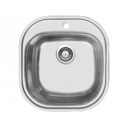 Мойка Ukinox Галант GAM465.488 -GT6K 0C, нержавеющая сталь, 465х488 мм, SKU 28774.