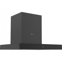 Вытяжка Midea MH60C668GB, черная, 60 см, 900 м3/ч, сенсорное управление, 80 Вт, 4 скорости, LED освещение, SKU 28874