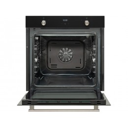 Духовой шкаф Jacky's JO EB7538, SKU 19974, 60 см, черный, 2600 Вт, 78 л, 8 режимов, конвекция.