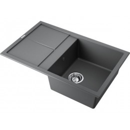 Мойка 35075 Omoikiri Sumi 79-PL Tetogranit, 790х500 мм, врезная, с крылом