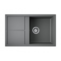 Мойка 35075 Omoikiri Sumi 79-PL Tetogranit, 790х500 мм, врезная, с крылом