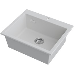 Мойка Omoikiri Omishima 60-WH Matt Natceramic/белый матовый (4997543)