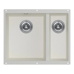 Мойка Kuchenstern UNDER 60-2 ваниль, SKU 30876, Ku-Granit, 555x460 мм, подстольный монтаж