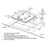 Варочная панель GRAUDE GS 60.1 CM газовая - Купить качественную газовую варочную панель от GRAUDE
