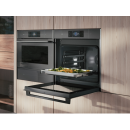 Духовой шкаф ASKO OCS8678GG 26879, 60 см, жемчужно-серый, 73 л, пароварка, 230 °C