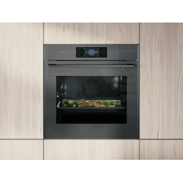 Духовой шкаф ASKO OCS8678GG 26879, 60 см, жемчужно-серый, 73 л, пароварка, 230 °C