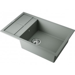 Мойка 34381 Omoikiri Sumi 78A-LB-WG Artceramic, 780x500 мм, врезная, с крылом.