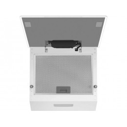 Вытяжка MEFERI AIRBOX45WH LIGHT, SKU 29381, 650 м³/ч, белая, стекло, 3 скорости