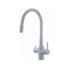 Смеситель Paulmark Salix Sa213419-WH (431) - Белый матовый, стильный и функциональный