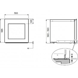Винный шкаф Bertazzoni RWC60B4DNRP встраиваемый