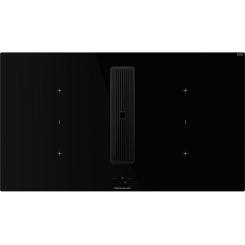Варочная панель Kuppersbusch KMI 9850.1 SR-E Black Chrome - Индукционная с Вытяжкой