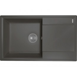 Мойка Florentina Консул 840 антрацит, SKU 27693, кварц, 1 чаша, 60 см.