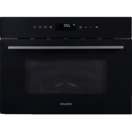 СВЧ-печь GRAUDE MWG 45.0 S 60 см, черная, 38 л, гриль, сенсорное управление, SKU 31494