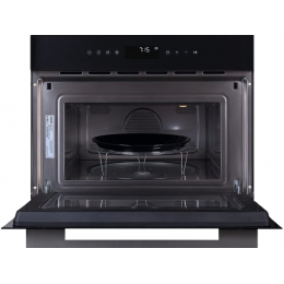 СВЧ-печь GRAUDE MWG 45.0 S 60 см, черная, 38 л, гриль, сенсорное управление, SKU 31494