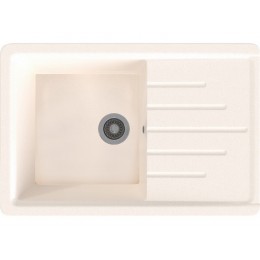 Мойка Gamma Stone GS-7 25997, 80 см, мрамор, врезная, 1 чаша, 750x495 мм