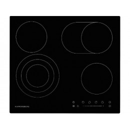 Варочная панель Kuppersberg ECS 623 59 см, черная, стеклокерамика, SKU 27497